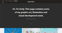 Desktop Screenshot of andyheather.com