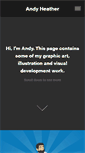 Mobile Screenshot of andyheather.com